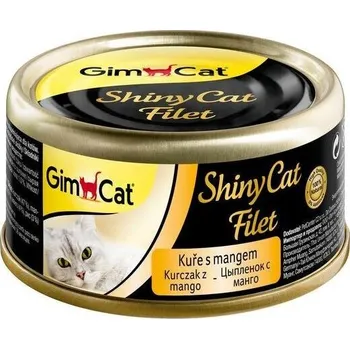 Krmivo pro kočku Konzerva ShinyCat filet kuře s mangem 70g