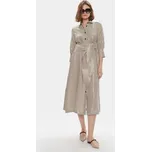 Marella Košilové šaty Balia 2413221114 Béžová Regular Fit 38