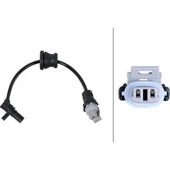 ABS Snímač, počet otáček kol, , HELLA, 6PU 358 252-061