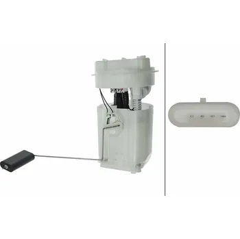 Palivové čerpadlo Palivová přívodní jednotka, , HELLA, 8TF 358 316-661