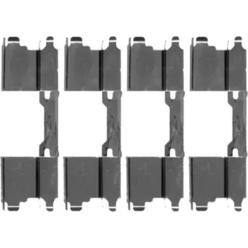 Přislušenství brzdového systému Sada příslušenství, obložení kotoučové brzdy, , 2E0698231, HELLA, 8DZ 355 203-501