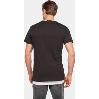 Pánské tričko G-Star Raw T-Shirt Holorn D08512-8415 Černá Regular Fit L