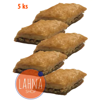 Trvanlivě pečivo LAHNA Baklava vlašský ořech 5 ks