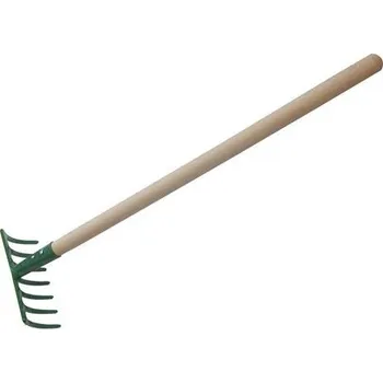 Zahradní nářadí hrabičky 7 hrotů S NÁSADOU 50cm