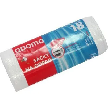 Pytle na odpadky pytle na odpadky 18l (30ks) 40x50cm TRA/MO 6µ