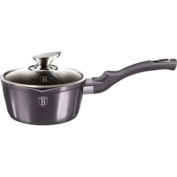 Hrnec BERLINGERHAUS Rendlík s poklicí s mramorovým povrchem 16 cm Carbon PRO Line BH-6907