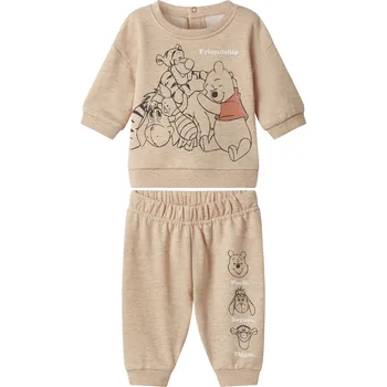 Chlapecká tepláková souprava s BIO bavlnou, 2dílná (Medvídek Pú, 50/56)
