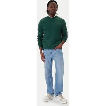 Pánská mikina Tommy Jeans Mikina DM0DM20741 Zelená Regular Fit XL