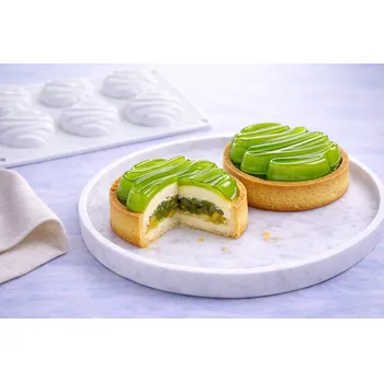 Forma na pečení Silicolove forma na vrchní část tartaletky Tarta ripples ø 6cm