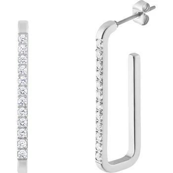 Náušnice Preciosa Náušnice z chirurgické oceli Auris s kubickou zirkonií Preciosa 7504 00