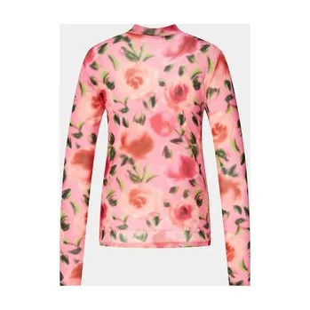 Dámská halenka Edited Halenka Fiore Růžová Tight Fit 38