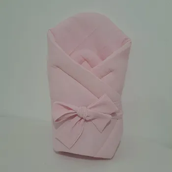 Zavinovačka Pro útulný domov Zavinovačka mušelínová Růžová Rychlozavinovačka: s mašlí bez suchého zipu