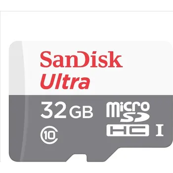 Paměťová karta Sandisk Paměťová karta Ultra microSDHC 32 GB 100 MB/s Class 10 UHS-I, bez adaptéru