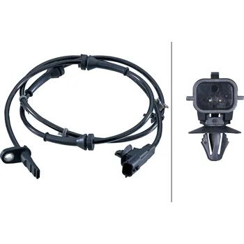 ABS Snímač, počet otáček kol, , HELLA, 6PU 358 251-531