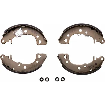 Brzdová čelist Sada brzdových čelistí, , 42410000000, 4241E7, 95619515, 95653213, 95655344, 95659671, 95663213, HELLA, 8DB 355 001-001