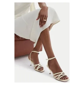 Dámské sandále Sandály GINO ROSSI EO-LS655783-1 Écru 36