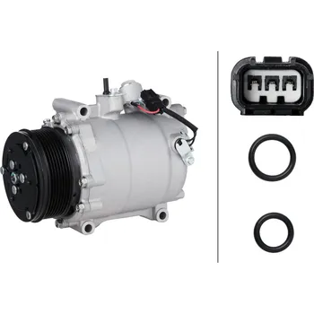 Kompresor klimatizace Kompresor, klimatizace, , HELLA, 8FK 366 201-451