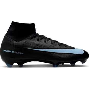 Kopačky Pánské kopačky Nike ZOOM AIR MERCURIAL SUPERFLY 10 PRO FG 13 Černá, Světle modrá