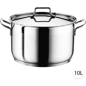 Hrnec Hascevher Nerezový hrnec s poklicí 10L, 12821
