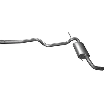 Zadní díl výfuku Zadní tlumič výfuku, , POLMO, 03.70