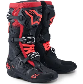 Moto obuv Boty na motorku Alpinestars Tech 10 černo-červené 42