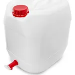 Kanystr 30L plast stohovací s kohoutem STERK