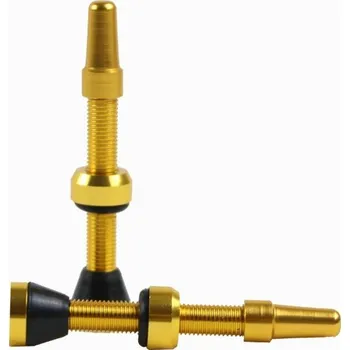 Sport Bezdušové ventilky HAVEN ALU 44 MM UNI Zlatá