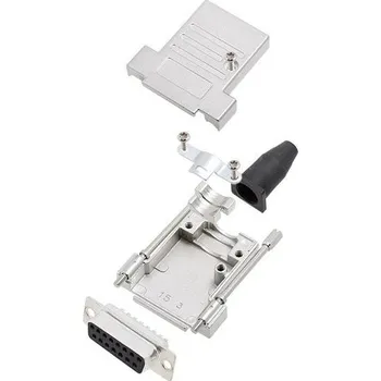 Amphenol L17DTSL09-RG-LJS-T plus L77SDE09S sada D-SUB zásuvková lišta 180 ° Pólů: 9 pájecí kalíšek 1 ks