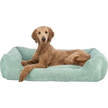 Pelíšek pro psa Vital Bed JONNA ortopedický obdélníkový pelech, manšestrový plyš, šalvějová 120 x 80 cm