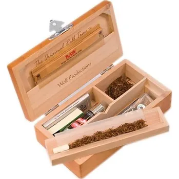 Úložný box Wolf Productions - Luxusní dřevěná rolovací krabice (T2 Deluxe)