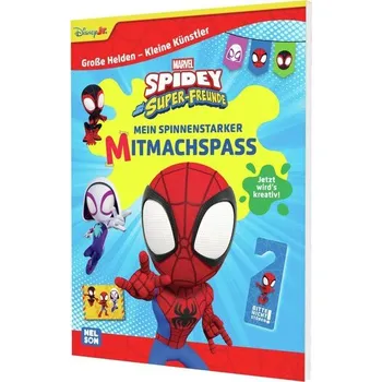 První čtění Große Helden - Kleine Künstler: Spidey und seine Super-Freunde: Mein spinnenstarker Mitmachspaß