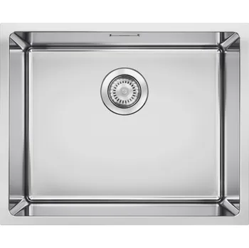 Nerezový dřez Kuchyňský dřez Blanco Quato 500-U Nerez kartáčovaný 528230