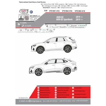 Tažné zařízení Tažné zařízení Audi Q3 Sportback 08/2023-> SV 002-416, SVC GROUP