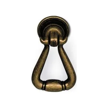 Nábytkové kování - Knopka Zita mosaz starožitná