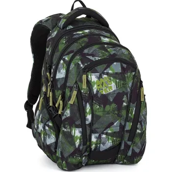 Školní batoh Bagmaster BAG 26 A studentský batoh – zeleno-šedý