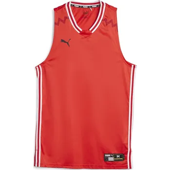 Pánské tílko Pánské tílko PUMA HOOPS TEAM GAME JERSEY 67662804 PUMA RED XL
