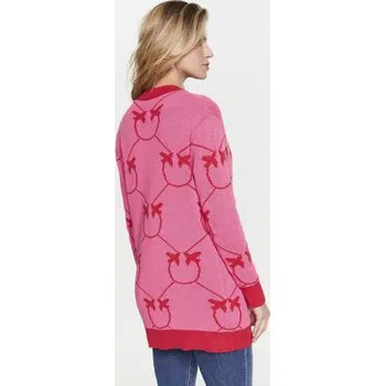 Dámský svetr Pinko Kardigan Adelphi 100303 Y7VF Růžová Regular Fit S