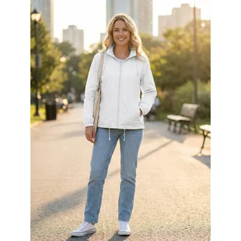 Dámská cargo bunda Dámská bunda ALTISPORT NoPrint NP/ALW1311NJ WHITE XXL