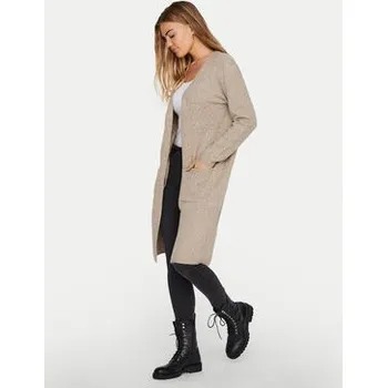 Dámský svetr Vero Moda Kardigan 10215434 Béžová Regular Fit L