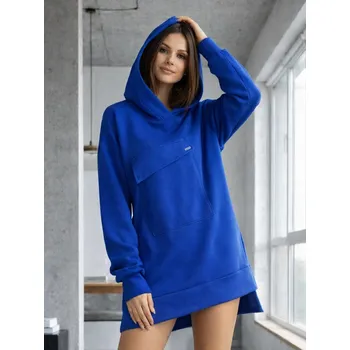 Dámská mikina Dámská oversize mikina VSB WELLA blue, VELIKOST 2XL/3XL