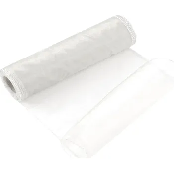 Organza šíře 21 cm, střední, 42 krémová nejsvět.