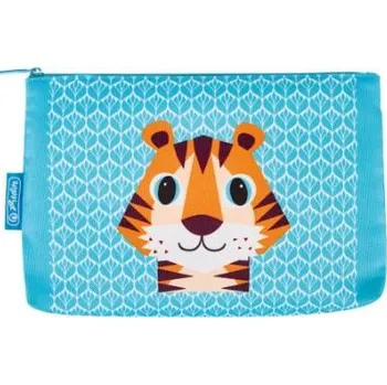Penál Pouzdro ploché Herlitz - Cute animals Tygr