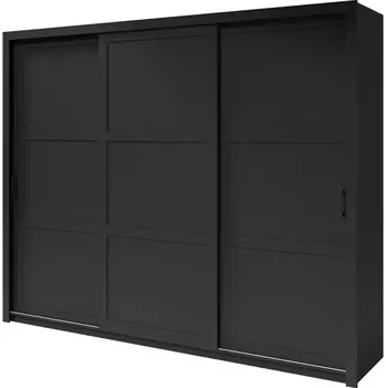 Skříň Frama 255 černá rukojeť černá