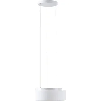 Svítidlo OSMONT ERIS LE2 závěsné skleněné svítidlo bílá IP40 4000 K 13W LED - OSMONT OS ERI73534