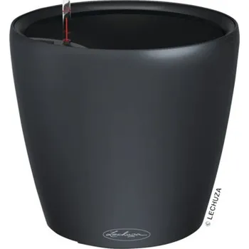 Květináč Samozavlažovací květináč Lechuza Classico Color LS Ø 35 x 32,5 cm břidlicově šedý včetně zavlažovacího systému pro zeminu