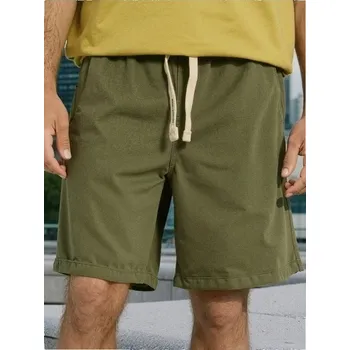 Pánské kraťasy Sinsay - Džínové kraťasy - zelená - 9866S-97X - 9866S-97X-30