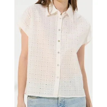 Oblečení a móda Sinsay - Košilová halenka - bílá - 918EN-00X - 918EN-00X-XS