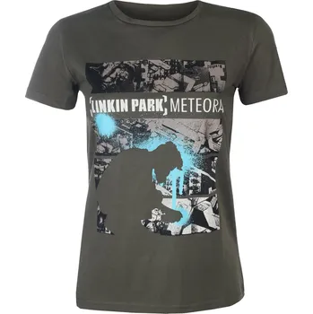 Dámská móda Tričko metal dámské Linkin Park - Meteora Drip Collage - ROCK OFF - LPTS22LGR