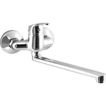 Aqualine AQUALINE 35 nástěnná baterie, rozteč 100mm, ramínko ploché, chrom - 52021