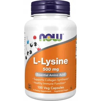 Aminokyselina Now Foods L-Lysine 500 mg 100 cps.